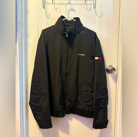 Tommy Hilfiger Other - Tommy Hilfiger Black Windbreaker Jacket